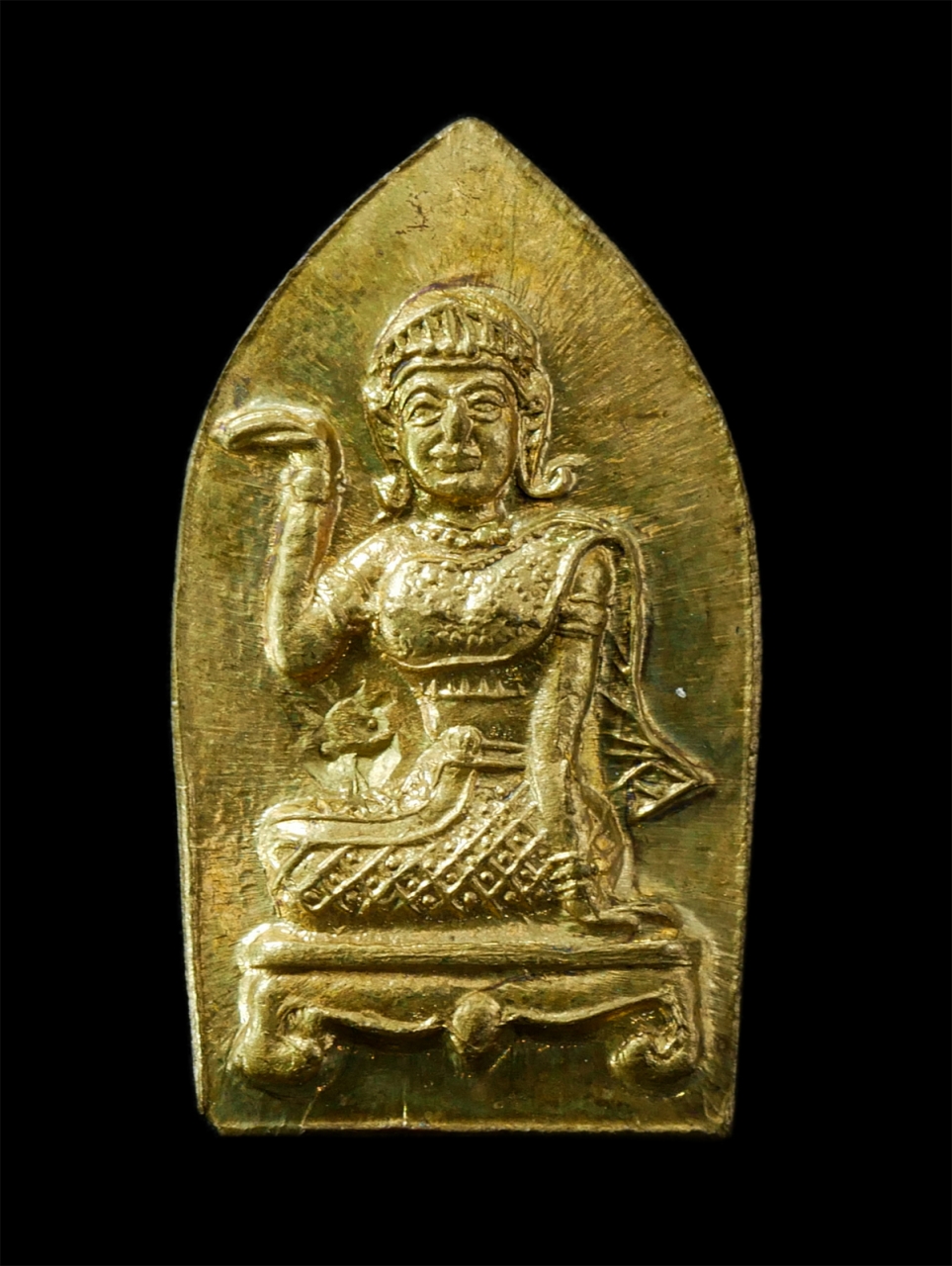 2569-04-14 (219)p.jpg - เหรียญแม่นางกวัก หลวงพ่อทองดำ ฐิตวณฺโณ วัดท่าทอง จ.อุตรดิตถ์ ปี2545 เหรียญเนื้อทองผสม พระเก่าสวย #1 | https://kamulet.in.th